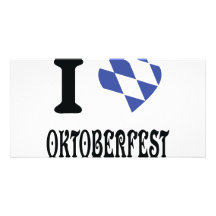 Oktoberfest Ikone der Liebe I Foto Karte