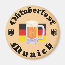 Oktoberfest Kühlschrankmagnet