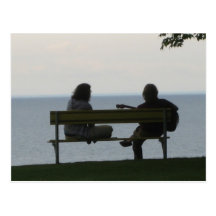 Olcott Strand, NY Postkarten
