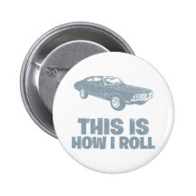 Oldsmobile 1970 442 anstecknadelbutton