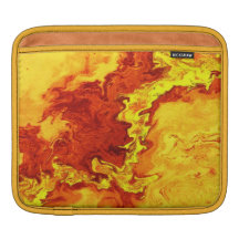 "Ölen Sie in gelber u. orange" Ipad/Laptophülse iPad Sleeve