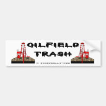Ölfeld-Abfall-Autoaufkleber, Ölplattformen, Öl