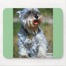 Olga, """" Schnauzer Mauspad