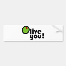 Olive Sie! Autosticker