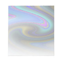 Ölteppich-Regenbogen verblassen Notiz Block