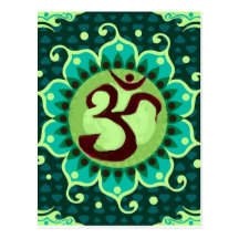 OM-Mandala Postkarte