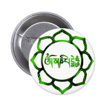 OM Mani padme hum-2 Anstecknadelbutton