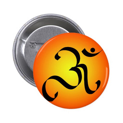 OM-Symbol Anstecknadelbuttons