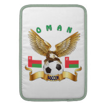 Oman-Fußball-Entwürfe MacBook Air Sleeve