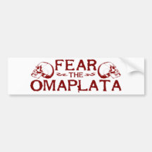 Omaplata Auto Aufkleber