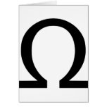 Omega Grußkarten