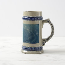 ONDA - WELLE - GROSSER BECHER TEE TASSE