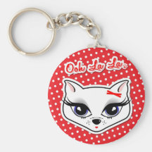 Ooh La-La-Miezekatze Schlüsselband