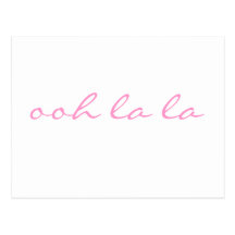 ooh La-Lapostkarte
