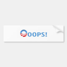 ooops! auto sticker