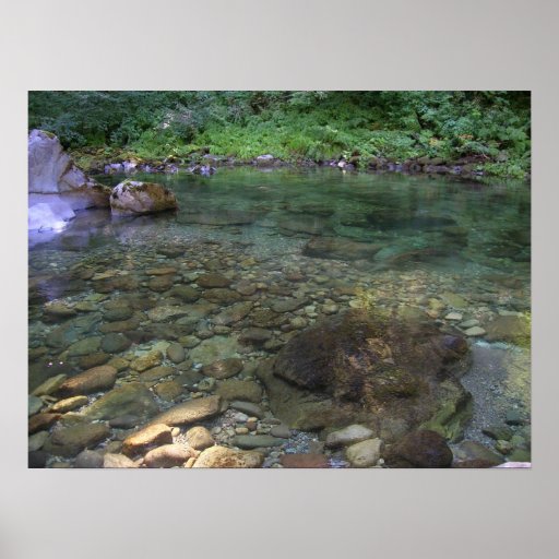Opalnebenfluß Plakatdruck