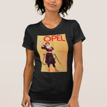 Opel - Vintages Fahrrad-Plakat Art (1900) Hemd