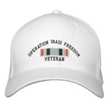 Operations-irakischer Freiheits-Veteran Besticktes Cap