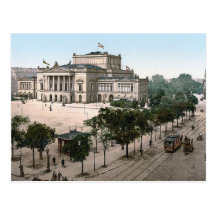 Opernhaus, Opernhaus, Leipzig, Deutschland Postkarte