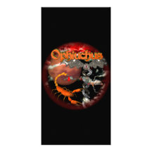 Ophiuchus goth Tierkreiszeichen durch Valxart.com Individuelle Foto Karte