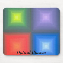 Optische Täuschung Mousepad