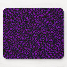 Optischer Strudel farbiger Entwurf Mousepad