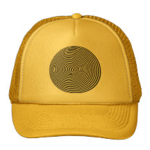 optisches illusionater trucker caps