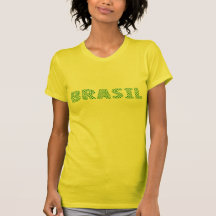 Optisches Logo Brasiliens - brasilianisches Waldgr Tshirts