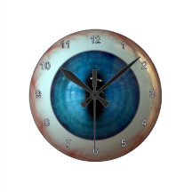 Optometriker-Augenarzt-sonderbare Spaß-blaues Auge