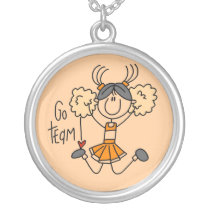 Orange Cheerleader-Halskette halsketten