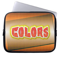 Orange laptop sleeves