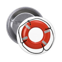 ORANGE LEBENSRETTER BUTTON