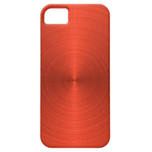 Orange metallisches iPhone 5 schutzhüllen