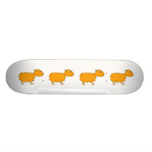 Orange Schafe Personalisiertes Deck