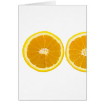 orange Scheibe Karte