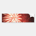 Orange Spritzen Auto Sticker