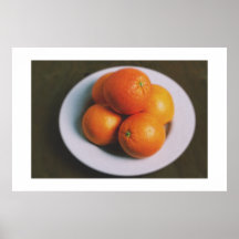Orangen Plakate