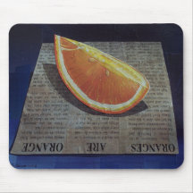 Orangen sind orange mauspad