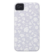 Orchideen-Blumendamast iPhone 4/4S Fall iPhone 4 Case-Mate Hülle