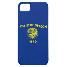 Oregon-Staats-Flagge iPhone 5 Etuis