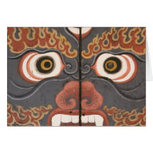 Orientale \ Maske von Bhutan Karten