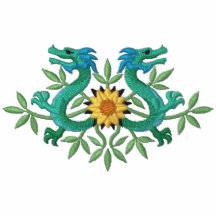 Orientalische Drache-Blumen