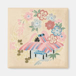 Orientalisches Pastellblumen Magnete