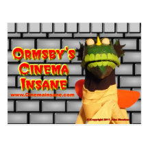 Ormsbys Kino-geisteskranke Postkarte