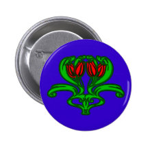 Ornament Blume flower Buttons