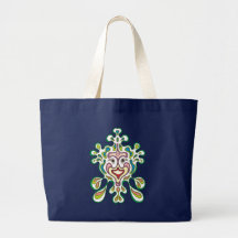 Ornament Maske mask Tasche