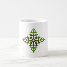 Ornament Pflanzen plants Kaffee Tassen