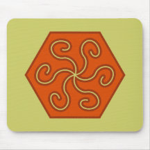 Ornament Spiralen spirals Mousepads