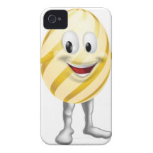 Osterei-Cartoon-Mann iPhone 4 Case-Mate Hüllen