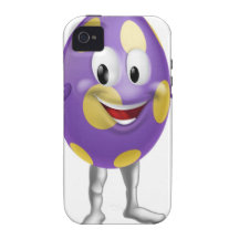 Osterei-Mann-Illustration Case-Mate iPhone 4 Cover